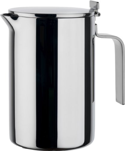 Alessi A405/60 Adagio, Isolierkanne , doppelwandig aus Edelstahl 18/10 gl&auml;nzend poliert