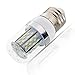 4 X 6w 550lm78pcs Smd3014 White 6500k Screw Socket 110V E27 LED Light Bulb Lamp ,Led Corn Bulb Incandescent Bulbs Equivalent