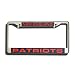 New England Patriots Laser Chrome Frame
