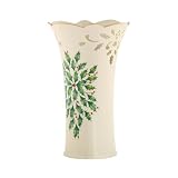 Lenox Holiday Pierced Medium Vase