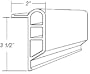 Taylor Made Medium Dock Edge Gard, 10' COIL