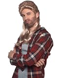 *Blonde Redneck Mullet Wig