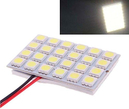 SINEDY T10 24 SMD5050 LED Panel Car Interior Light 12V Warm White 12V Shining Brightly