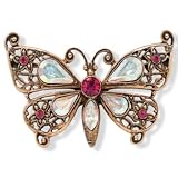 Aurora Borealis Butterfly Pin