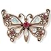 Jewelry : Aurora Borealis Butterfly Pin