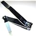 NAIL CLIPPER - CUTTER large size w/CURVED CUTTING SURFACE includes mini FILE