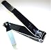NAIL CLIPPER - CUTTER large size w/CURVED CUTTING SURFACE includes mini FILE