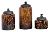 Uttermost Set of 3 Kameko Canisters