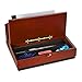 Rolodex Executive Wood Line II Desk Organizer, Mahogany (19290)
