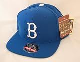 MLB Men's Brooklyn Dodgers Cooperstown 400 Snapback Cap (Royal, Adjustable)