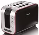 Philips HD2686/90 - Philips HD2686/90 - grille-pain - noir/métal/rouge