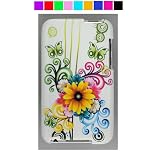 Zebra Snap On Case for Itouch 2nd and 3rd generation Ipod Touch 8G 16G 32GB 64GB (White Flower Butterfly)