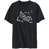 T-Shirt Mens Black   I WAS BORN IN Serbia - Ultrasound Image   Countries Large