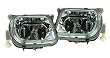 Nebelscheinwerfer H1, passend f�r Mercedes Benz E-Klasse Typ W210, Mod. Bj. 7/95 - 8/99. Ausf�hrung: Klarglas Chrom.