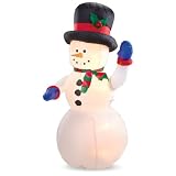 Inflatable Musical Snowman