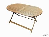 WINDSOR OVAL 6 SEATER GARDEN PATIO TABLE ONLY