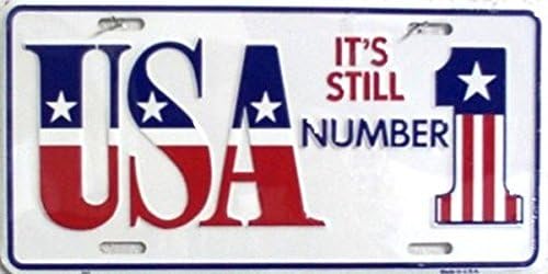 USA It's Still Number 1 License Plate