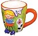 ZooBuds Dancing Feet 8 Ounce Cup with Hand Painted Boy Design