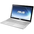 Asus N751JK-T4146H 43,9 cm (17,3 Zoll Full HD) Notebook (Intel Core i7 4710HQ, 2,5GHz, 8GB RAM, 2TB HDD, NVIDIA GeForce GTX 850M, Bluray, Win 8, entspiegeltes Display) silber