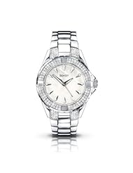 Seksy Intense by Sekonda Ladies Stone Set Stainless Steel Bracelet Watch 4522