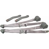 AutoLoc SB3PRGR Grey 3 Point Retractable Seat Belt - 1 Belt by Autoloc