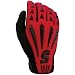 Schutt DNA Black Linebacker/Lineman Football Gloves