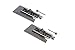 Kato 20-048 N Unitrack 50.5mm 2 Bumper Track C 2pcs