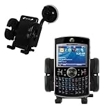 Motorola MOTO Q Global Flexible Car Windshield Holder - Gomadic Brand