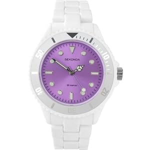 sekonda ladies white dial bracelet watch 4459
