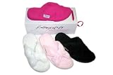 Foot Petals SpaLux Cushioned Chenille Spa Slippers