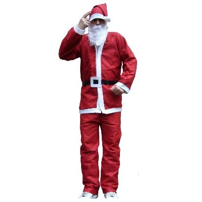 Weihnachtsmannkostüm komplett