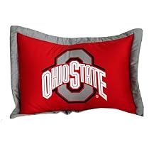 Ohio State Buckeyes Printed Pillow Case (Set of 2)