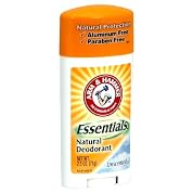 Arm & Hammer Essentials Natural Deodorant, Unscented, 2.5 oz.
