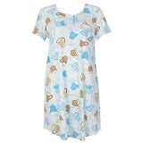 Karen Neuburger Coffee Cup Print Sleepshirt