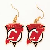 New Jersey Devils Official Logo Earrings