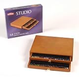 Derwent Studio 48 Pencil Wooden Box Set