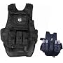 Paintball GenX Tactical Vest/Harness Black