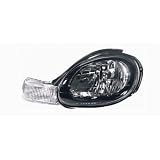 2001-2002 DODGE NEON BLACK  2001 PLYMOUTH NEON LEFT HAND REPLACEMENT HEAD LIGHT TYC... by TYC