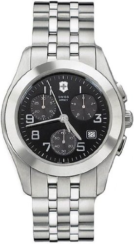 Victorinox Swiss Army Mens 241049 Classic Black Dial Watch