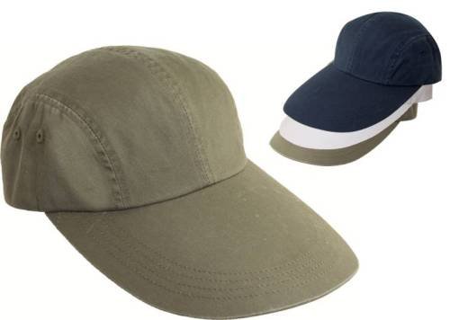 extra long billed baseball caps