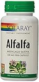 UPC 076280001105 product image for Solaray Alfalfa, 430 mg, 100 Count | upcitemdb.com