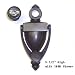 BOLTON Zinc Alloy Door Knocker With Viewer In Bright Brass Finish