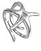 Sterling Silver Women's Unique Starfish Ring Polished 925 Band 21mm Sizes 5-10