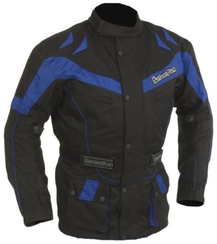 Motorrad Jacke Motorradjacke Tourenjacke Blau Gr. XXXL