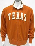 Texas Longhorns NCAA Vintage Full Zip Decker Sweatshirt Jacket