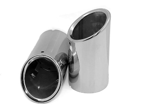 Auto parts Stainless Steel EXHAUST MUFFLER TIP Pipe Fit For Volvo S60 2.0T 2011 2012