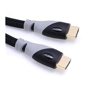 LCS - 2M - CABLE HDMI 1.4 (Noir & Gris) HDMI 1.4a - Blind�-Tress� - Support r�solution � Tr�s Haute D�finition � 4K x 2K , Audio Return Channel ARC CEC, 1080p � 1600p avec Ethernet et 3D, R�tro-compatible avec appareils sous versions pr�c�dentes. 1.4, 1.3c, 1.3b,1.3..