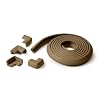 Prince Lionheart Table Edge Guard with 4 Corners, Chocolate