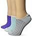 HUE Women's Air Sleek Liner Athletic Socks (Pack of 3)
