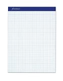 Ampad Evidence Quad Dual-Pad, Quadrille Rule, Letter Size (8.5 x 11.75), White, 100 Sheets per Pad (20-210)